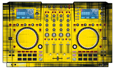 Numark NV 2 Skin Blacknyellow